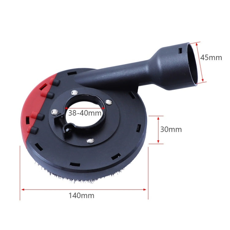 Diamond Grinding Wheel Stone Concrete Angle Grinder Dust Cover, Model: Type 100 Dust Cover - Abrasive Tools & Accessories by PMC TechLife | Online Shopping South Africa | PMC TechLife