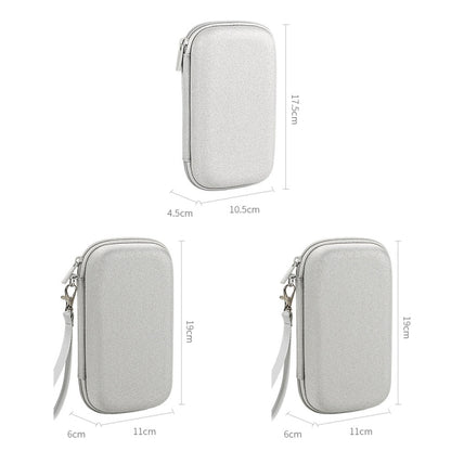 YK03 Multifunctional EVA Hard Shell Shockproof and Anti-drop Digital Storage Bag Gray - Digital Storage Bag by PMC Jewellery | Online Shopping South Africa | PMC Jewellery