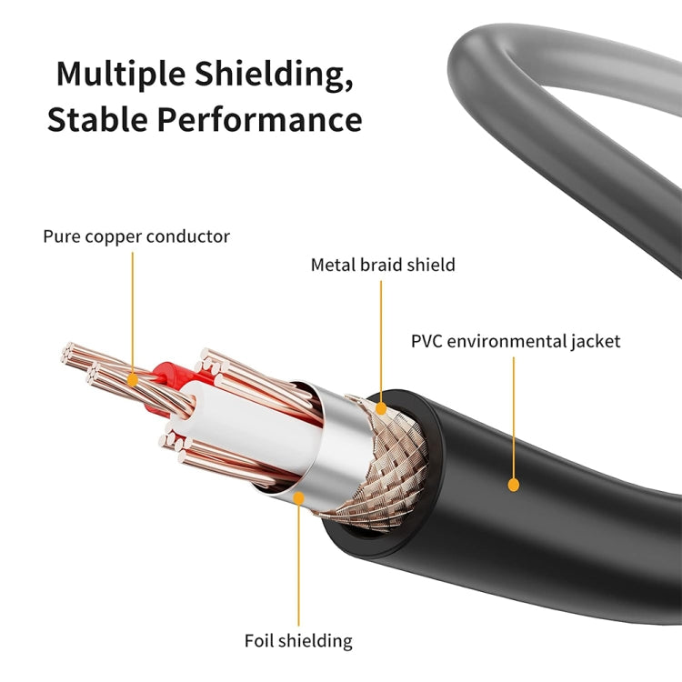 3.5mm To Caron Female Sound Card Microphone Audio Cable, Length: 10m - Microphone Audio Cable & Connector by PMC Jewellery | Online Shopping South Africa | PMC Jewellery | Buy Now Pay Later Mobicred