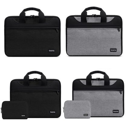 Baona BN-I003 Oxford Cloth Full Open Portable Waterproof Laptop Bag, Size: 13/13.3 inches(Grey) - 13.3 inch by Baona | Online Shopping South Africa | PMC Jewellery | Buy Now Pay Later Mobicred