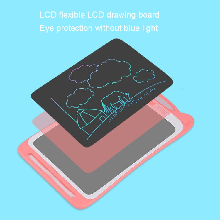 12 inch LCD Transparent Copying Handwriting Board Colorful Drawing Board for Children(Light Blue) -  by PMC Jewellery | Online Shopping South Africa | PMC Jewellery | Buy Now Pay Later Mobicred