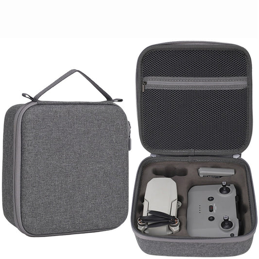 For DJI Mavic Mini 2 Dual Battery Storage Bag Handheld Protective Case(Light Grey) -  by PMC Jewellery | Online Shopping South Africa | PMC Jewellery | Buy Now Pay Later Mobicred