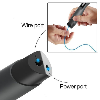 SL-300  3D Printing Pen 8 Speed Control High Temperature Version Support PLA/ABS Filament With US Plug(Dark Grey) - 3D Printer by PMC Jewellery | Online Shopping South Africa | PMC Jewellery | Buy Now Pay Later Mobicred