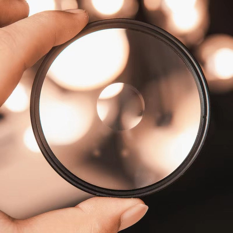 77mm Central Exposure Edge Blur Close-Up Photography Special Effects Filter - free shipping - PMC TechLife - Order now!