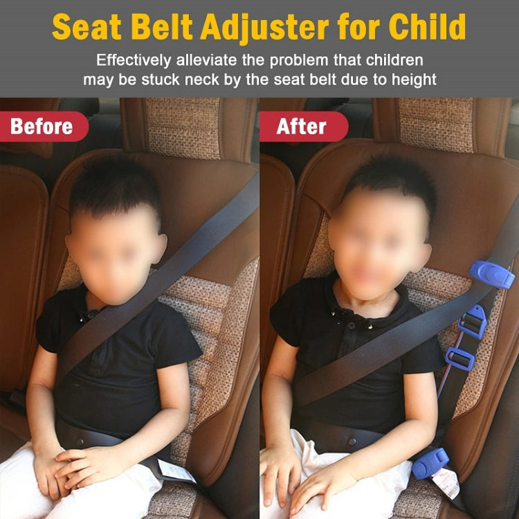 Car Child Seat Safety Belt Adjustment Anti-collision Limit Fixer(Red) - Seat Accessories by PMC Jewellery | Online Shopping South Africa | PMC Jewellery | Buy Now Pay Later Mobicred