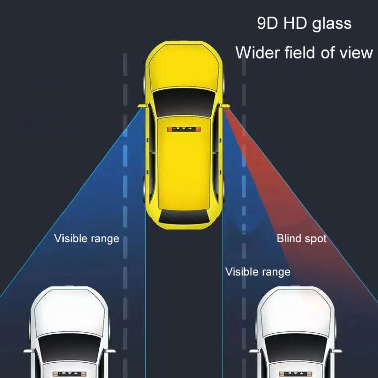 1pair Car Rearview Auxiliary Mirror Blind Spot Viewing Mirror(White) - Convex Mirror & Accessories by PMC TechLife | Online Shopping South Africa | PMC TechLife | Buy Now Pay Later Mobicred