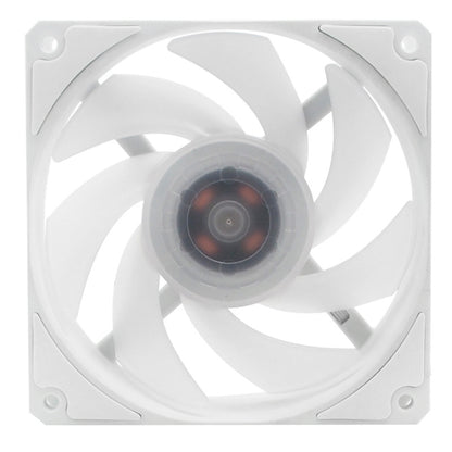 MF12025 5V ARGB 12cm Water Cold Radiator Large Air Volume Chassis Fan(White) - Fan Cooling by PMC Jewellery | Online Shopping South Africa | PMC Jewellery | Buy Now Pay Later Mobicred