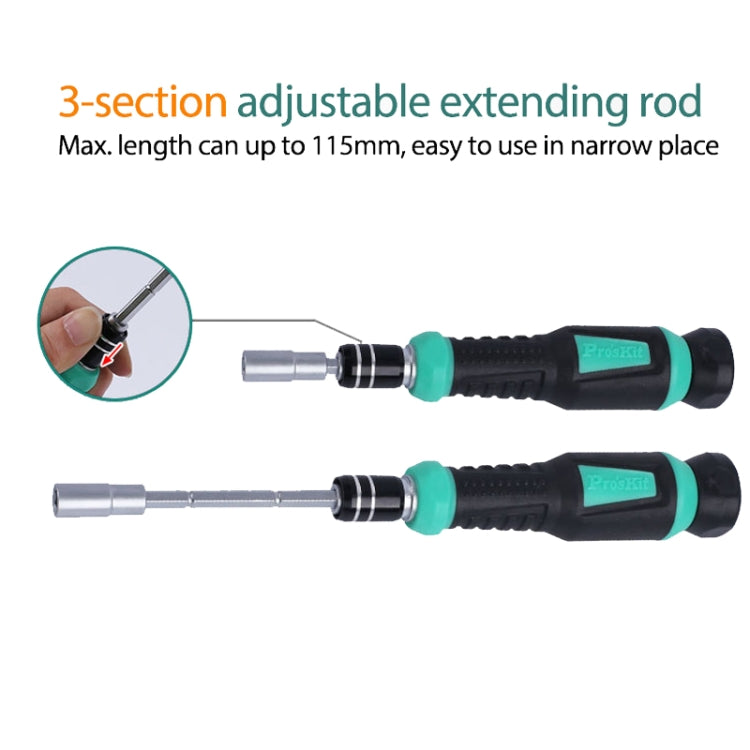 ProsKit SD-9857M 57 In 1 Repair Screwdriver Set Phone Computer Disassembly Tools - free shipping - PMc TechLife - Order now!