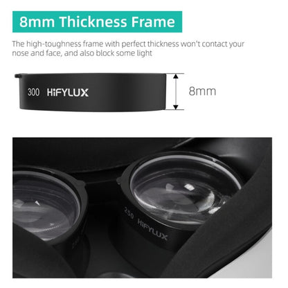 For Oculus Quest 2 Hifylux Q2-QF11 1pair Myopia Lens Frame Aspheric Resin VR Glasses Accessories(400 Degrees) - VR Accessories by Hifylux | Online Shopping South Africa | PMC Jewellery | Buy Now Pay Later Mobicred