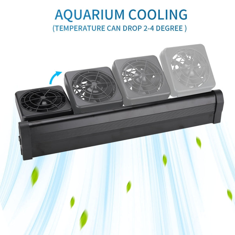 Fish Tank Cooling Fan Cooling Silent Aquarium Fan, Specification: 1 Head EU Plug - Fish Tanks & Accessories by PMC TechLife | Online Shopping South Africa | PMC TechLife | Buy Now Pay Later Mobicred