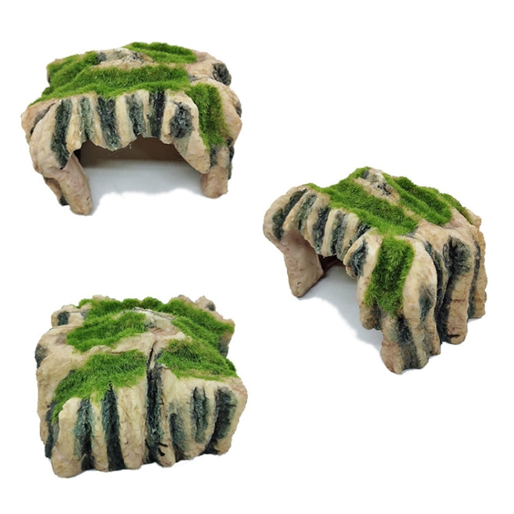 GT46 Flocked Caple Box Turtle Hiding Nest Moss Cave Turtle Cave Sunbed - Reptile Supplies by PMC TechLife | Online Shopping South Africa | PMC TechLife | Buy Now Pay Later Mobicred