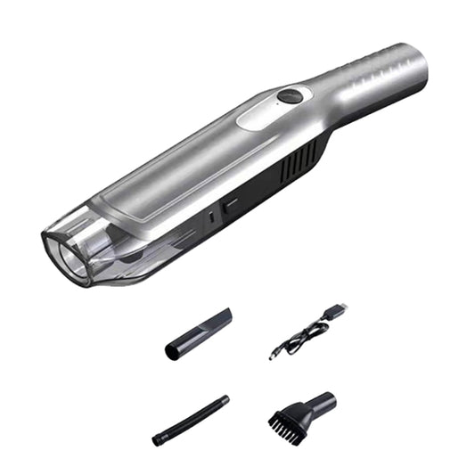 YX3560 Handheld Small Straight Handle Car Wireless Vacuum Cleaner, Style: Basic (Silver) - Vacuum Cleaner by PMC Jewellery | Online Shopping South Africa | PMC Jewellery | Buy Now Pay Later Mobicred