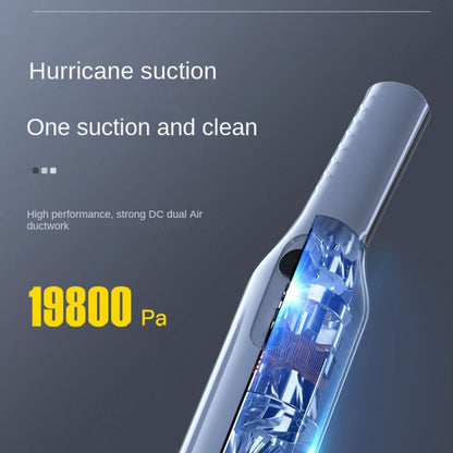 YX3560 Handheld Small Straight Handle Car Wireless Vacuum Cleaner, Style: Upgrade (Silver) - Vacuum Cleaner by PMC Jewellery | Online Shopping South Africa | PMC Jewellery | Buy Now Pay Later Mobicred