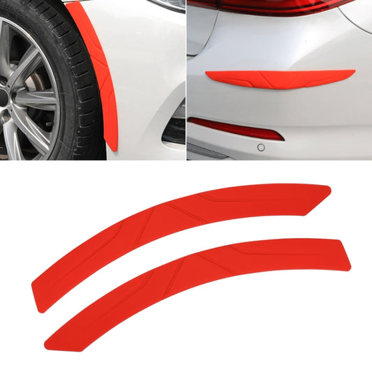 Bumper Wheel Eyebrow Silicone Universal Car Anti-collision Strip(7756 Red) - Anti Collision Sticker by PMC Jewellery | Online Shopping South Africa | PMC Jewellery | Buy Now Pay Later Mobicred