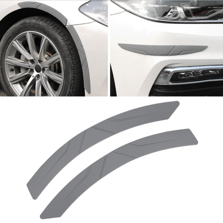 Bumper Wheel Eyebrow Silicone Universal Car Anti-collision Strip(7756 Gray) - Anti Collision Sticker by PMC Jewellery | Online Shopping South Africa | PMC Jewellery | Buy Now Pay Later Mobicred