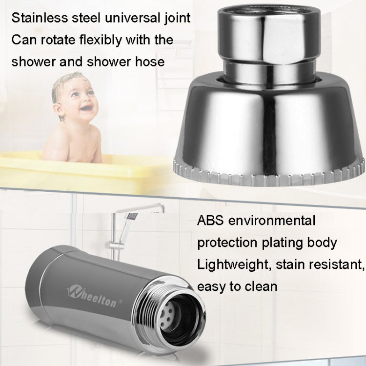 WHEELTON WHT-301 Home Bathing Water Purifier Bathroom Shower Filter - free shipping - PMc TechLife - Order now!