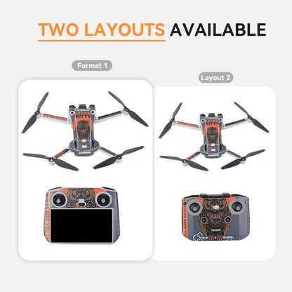 For DJI Mini 3 Pro Remote Control Body Sticker ,Spec: RC-N1 Without Screen(Boy) -  by RCSTQ | Online Shopping South Africa | PMC Jewellery | Buy Now Pay Later Mobicred