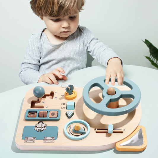 Montessori Education Steering Wheel Simulation Busy Board Children Puzzle Toys - Early Education Toys by PMC Jewellery | Online Shopping South Africa | PMC Jewellery