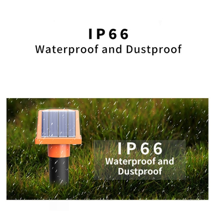 SJZ057 Outdoor IP66 Waterproof Solar Ultrasonic Rat Repeller Orchard Ultrasonic Animal Repeller(Orange) - Outdoor Insect Repellent by PMC Jewellery | Online Shopping South Africa | PMC Jewellery | Buy Now Pay Later Mobicred