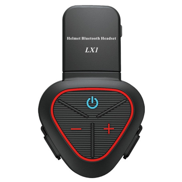 LX1 Motorcycle Half Helmet Waterproof Wireless 5.3 Bluetooth Headset, Version: English(Classic Red) - Motorcycle Walkie Talkie by PMC TechLife | Online Shopping South Africa | PMC TechLife | Buy Now Pay Later Mobicred