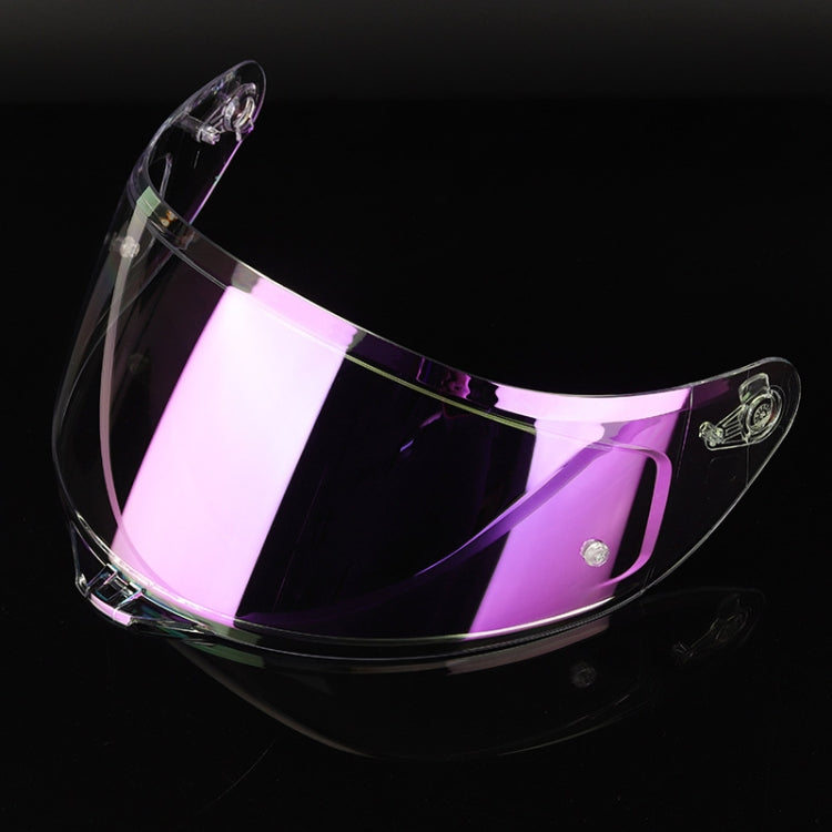 Motorcycle Helmet Lens with Anti-fog Spikes for SOMAN K1/K3SV/K5, Color: Transparent REVO Purple - Helmets by PMC TechLife | Online Shopping South Africa | PMC TechLife | Buy Now Pay Later Mobicred