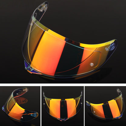 Motorcycle Helmet Lens with Anti-fog Spikes for SOMAN K1/K3SV/K5, Color: Light Tea - Helmets by PMC Jewellery | Online Shopping South Africa | PMC Jewellery