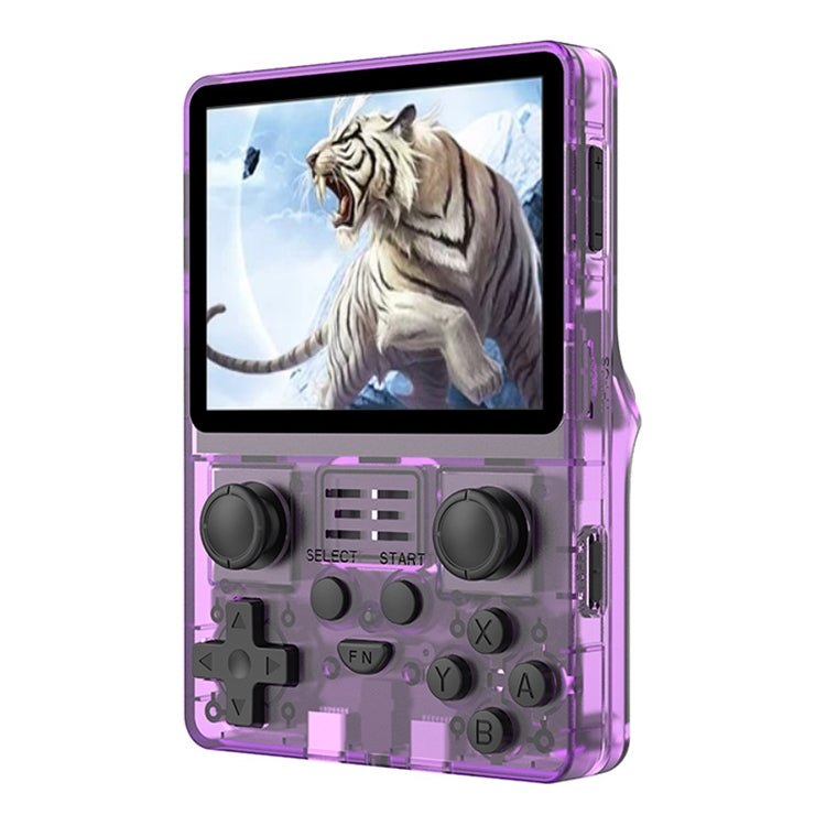 POWKIDDY RGB20S  3.5-Inch IPS Screen Retro Open Source Handheld Game Console 16GB+64GB 15,000 Games(Purple) - Pocket Console by PMC Jewellery | Online Shopping South Africa | PMC Jewellery | Buy Now Pay Later Mobicred