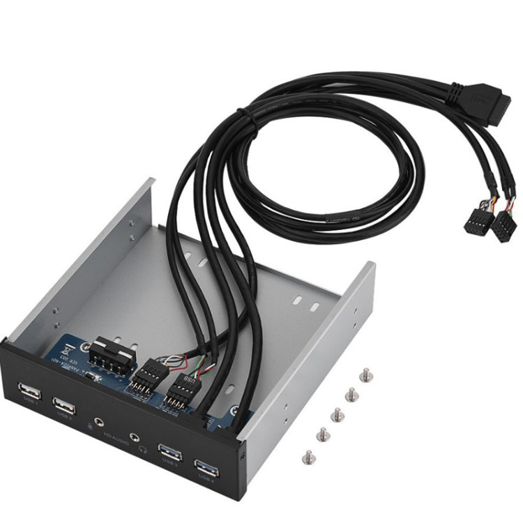 4 x USB 2.0+HD-AUDIO Desktop PC Case Internal Front Panel - Computer Cases & Towers by PMC TechLife | Online Shopping South Africa | PMC TechLife