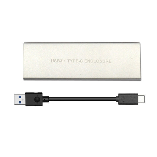 USB3.2 To M.2 NVME Hard Disk Box NGFF PCIE Protocol To TYPE-C, Color: White - HDD Enclosure by PMC Jewellery | Online Shopping South Africa | PMC Jewellery | Buy Now Pay Later Mobicred