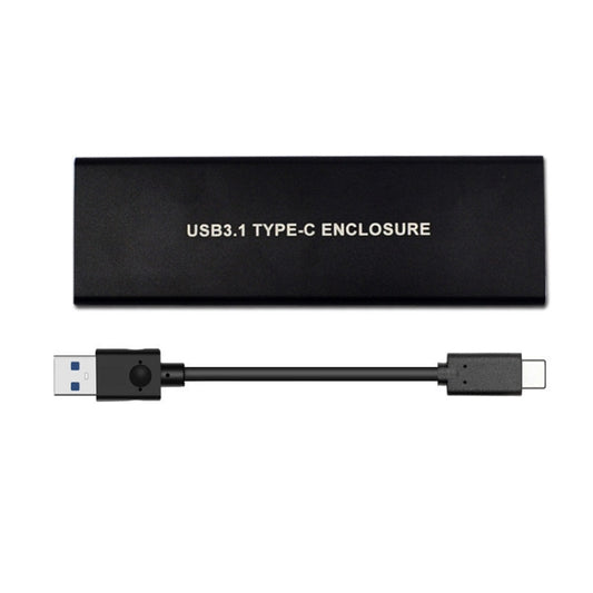 USB3.2 To M.2 NVME Hard Disk Box NGFF PCIE Protocol To TYPE-C, Color: Black - HDD Enclosure by PMC Jewellery | Online Shopping South Africa | PMC Jewellery | Buy Now Pay Later Mobicred