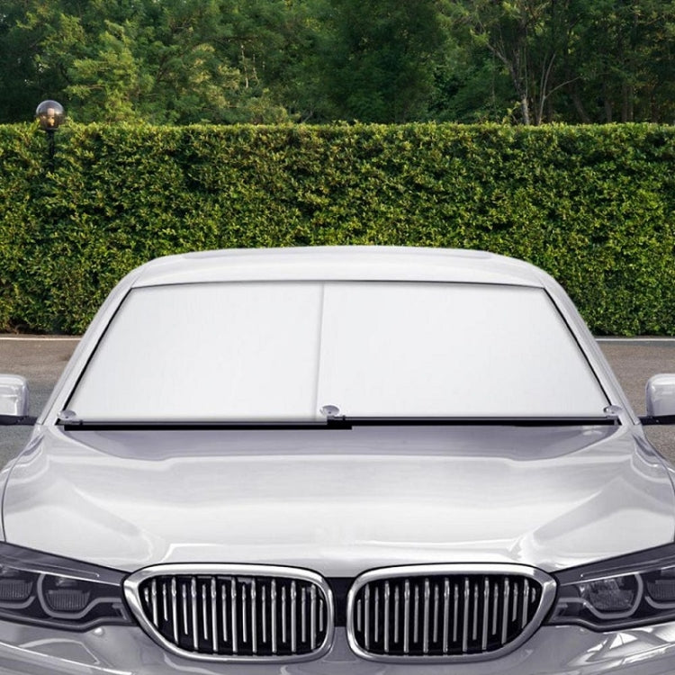 70-135cm+ 4 Mesh Side Curtain Car Front Windshield Retractable Sun Protection Sunshade Curtain - Window Foils & Solar Protection by PMC Jewellery | Online Shopping South Africa | PMC Jewellery | Buy Now Pay Later Mobicred