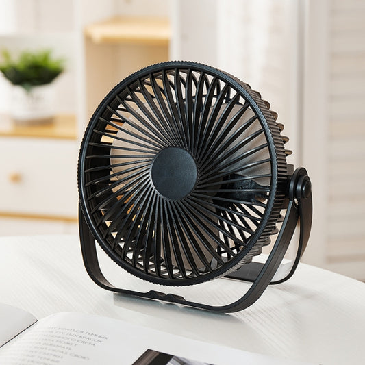 3-in-1 Electric Fan Wall Mounted Desktop Quiet Brushless Turbine Mini Fan, Style: USB Plug(Black) - Electric Fans by PMC Jewellery | Online Shopping South Africa | PMC Jewellery | Buy Now Pay Later Mobicred