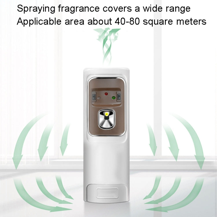 Automatic Light Sensor Spraying Machine Toilet Timed Fragrant Machine(White) - free shipping - PMC TechLife - Order now!
