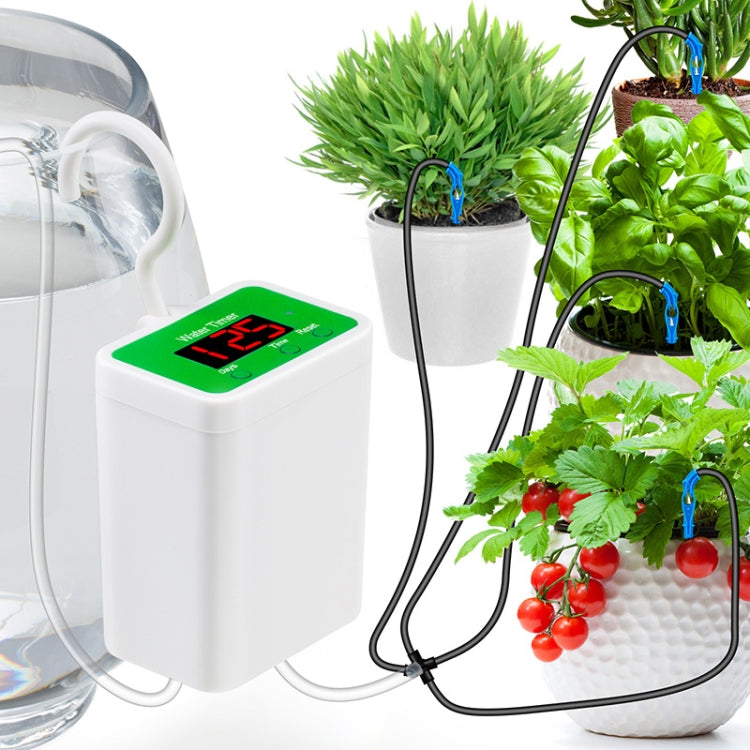 Household Intelligent Drip Irrigation Automatic Watering Timing Machine, Specification: Water 2 Potted Plants - Watering & Irrigation by PMc TechLife | Online Shopping South Africa | PMc TechLife | Buy Now Pay Later Mobicred