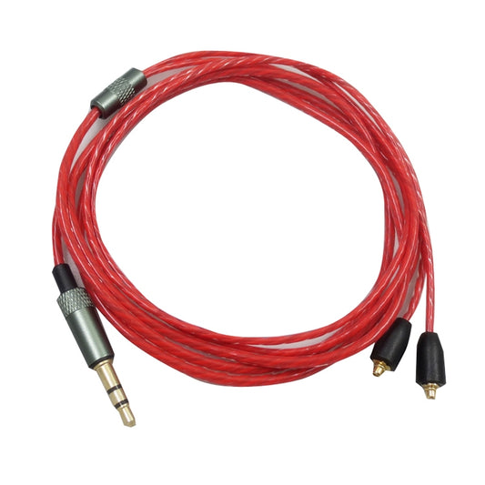 For Shure MMCX / SE215 / SE425 / SE535 / SE846 / UE900 / Waston Headset Cable(Red) - Headset Accessories by PMC Jewellery | Online Shopping South Africa | PMC Jewellery