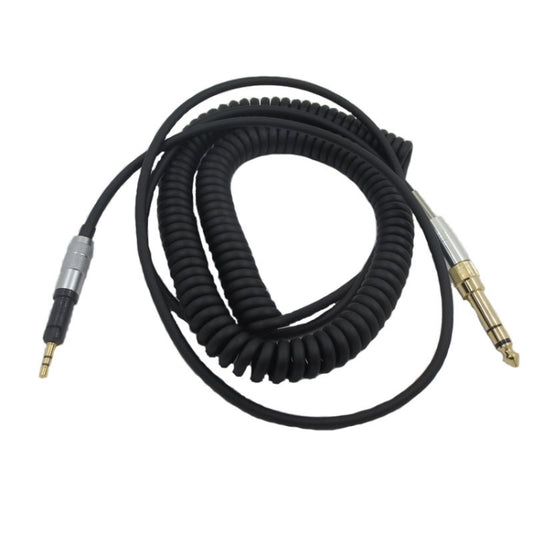 For ATH-M50X / M40X / M70X Spring Headset Audio Cable AUX 2.5mm Head - Headset Accessories by PMC Jewellery | Online Shopping South Africa | PMC Jewellery | Buy Now Pay Later Mobicred