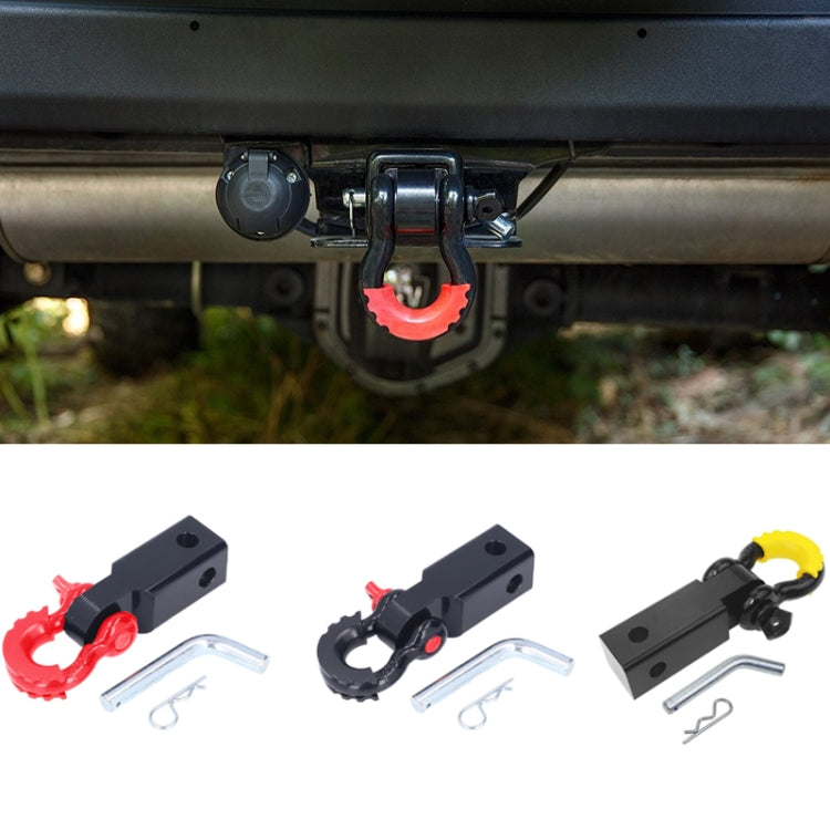 Solid Trailer Arm Off-Road Vehicle Rear Bumper Modified Traction Connector, Color: Black Red - Towing Bars by PMC Jewellery | Online Shopping South Africa | PMC Jewellery | Buy Now Pay Later Mobicred