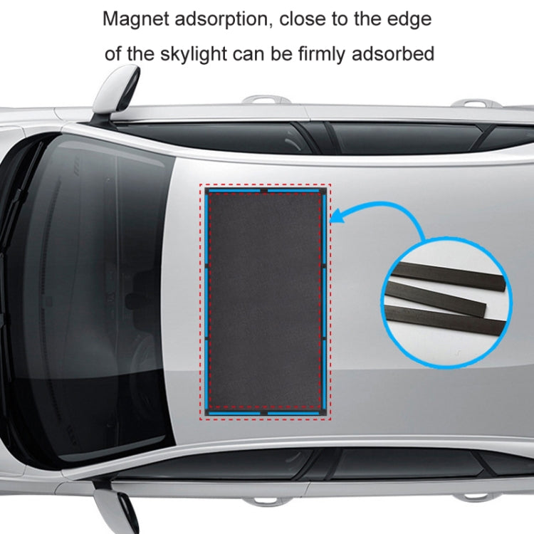 100x65cm Car Sunroof Magnetic Suction Anti-Mosquito Cover Anti-Mosquito Screen Window - Window Foils & Solar Protection by PMC Jewellery | Online Shopping South Africa | PMC Jewellery | Buy Now Pay Later Mobicred