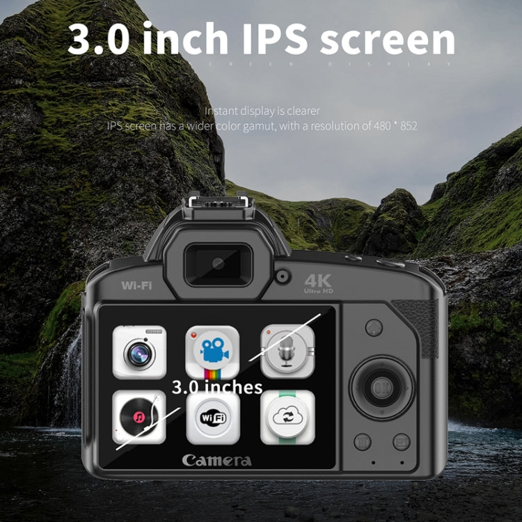 Dual-camera Night Vision 64 Million Pixel High-definition WIFI Digital Camera Standard+Fill Light - Video Cameras by PMC TechLife | Online Shopping South Africa | PMC TechLife