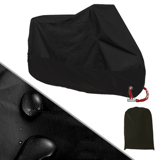 190T Motorcycle Rain Covers Dustproof Rain UV Resistant Dust Prevention Covers, Size: M(Black) - Protective Gear by PMC Jewellery | Online Shopping South Africa | PMC Jewellery | Buy Now Pay Later Mobicred