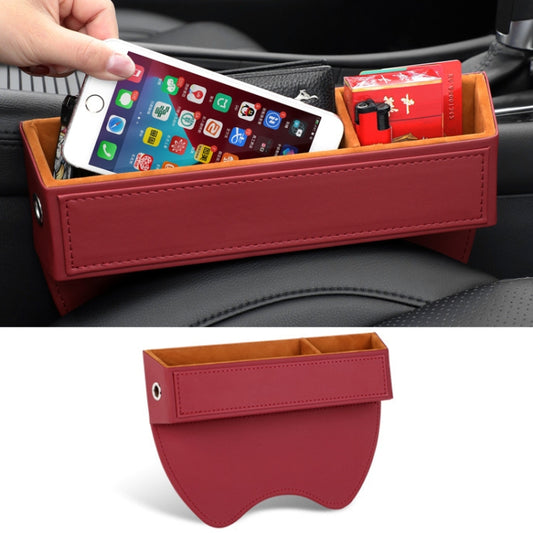 Car Crevice Sundries Storage Box Car Interior Decoration Supplies, Color: Wine Red Co-pilot - Stowing Tidying by PMC Jewellery | Online Shopping South Africa | PMC Jewellery | Buy Now Pay Later Mobicred