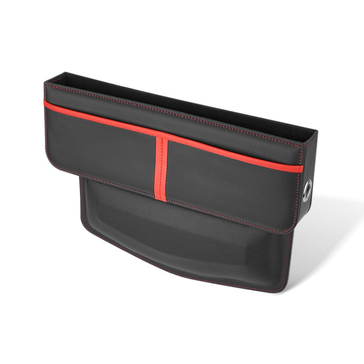 Leather Car Seat Gap Multifunctional Storage Box(Black) - Stowing Tidying by PMC Jewellery | Online Shopping South Africa | PMC Jewellery | Buy Now Pay Later Mobicred