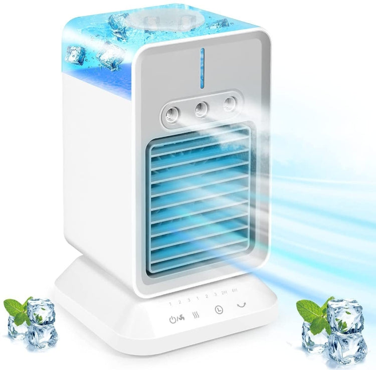 2000 mAh USB Mini Desktop Spray Humidification Cooling Fan Home Air Conditioner Fan Cooler - Electric Fans by PMC Jewellery | Online Shopping South Africa | PMC Jewellery | Buy Now Pay Later Mobicred