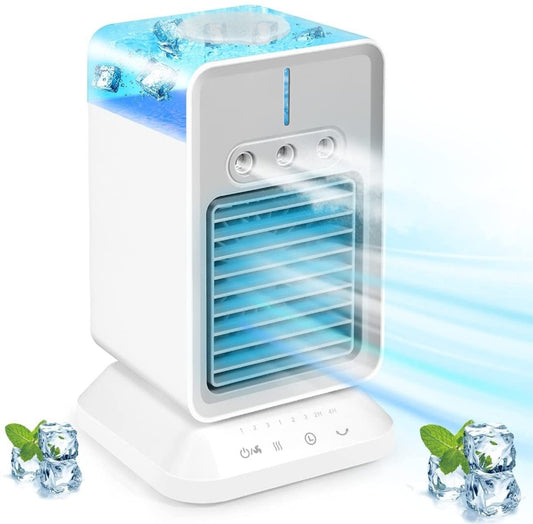 2000 mAh USB Mini Desktop Spray Humidification Cooling Fan Home Air Conditioner Fan Cooler - Electric Fans by PMC Jewellery | Online Shopping South Africa | PMC Jewellery | Buy Now Pay Later Mobicred