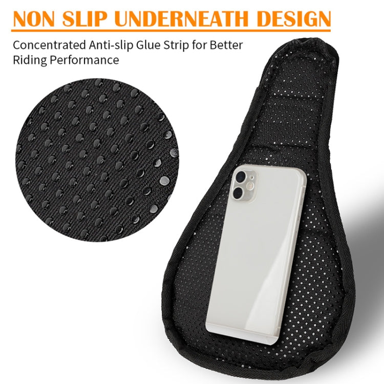 WEST BIKING Bike Cushion Cover Thick Silicone Quick Release Seat Cushion(Black) - Bicycle Saddle by WEST BIKING | Online Shopping South Africa | PMc TechLife | Buy Now Pay Later Mobicred