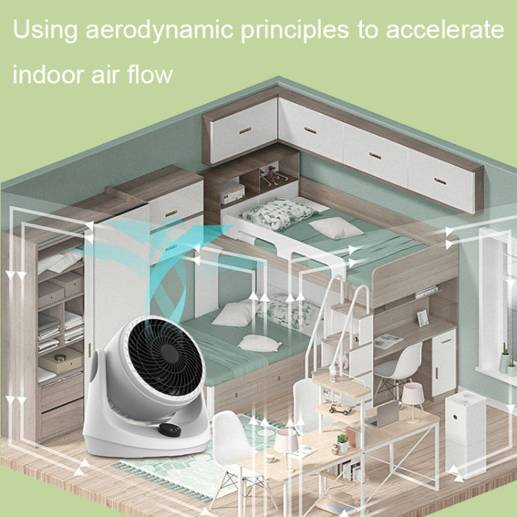 Air Circulation Large Wind Turbine Electric Fan Household Energy Saving Desktop Fan, Style: USB Model - Electric Fans by PMC Jewellery | Online Shopping South Africa | PMC Jewellery | Buy Now Pay Later Mobicred