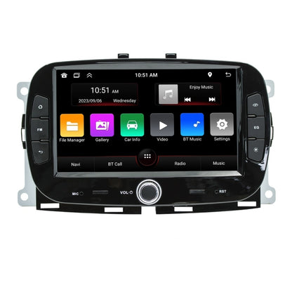 For FIAT 500 Car Android Navigation Bluetooth FM Radio, Memory: 2+64G - Car MP3 & MP4 & MP5 by PMC Jewellery | Online Shopping South Africa | PMC Jewellery | Buy Now Pay Later Mobicred