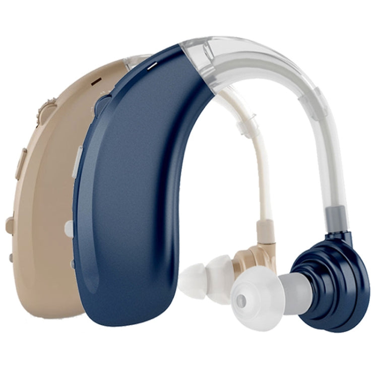 USB Charging Earhook Noise Reduction Hearing Aid Sound Amplifier(Blue) - Hearing Aids by PMC Jewellery | Online Shopping South Africa | PMC Jewellery