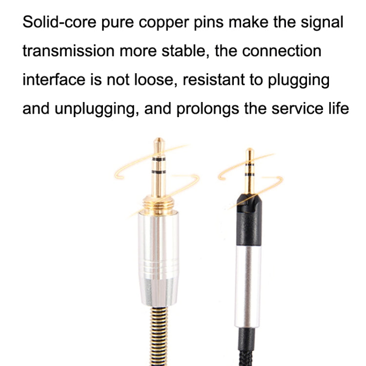 2m For Sennheiser HD518 / HD558 / HD598 / M40X / M50X Headset Upgrade Cable - Headset Accessories by PMC Jewellery | Online Shopping South Africa | PMC Jewellery | Buy Now Pay Later Mobicred