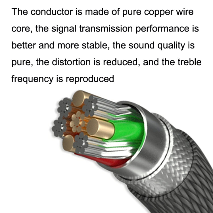 1.2m For Sennheiser HD518 / HD558 / HD598 / M40X / M50X Headset Upgrade Cable - Headset Accessories by PMC Jewellery | Online Shopping South Africa | PMC Jewellery | Buy Now Pay Later Mobicred